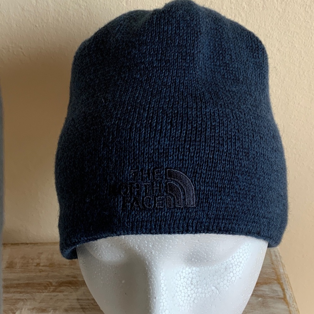 The North Face Dark Blue Knit Hat - Picture 2 of 4